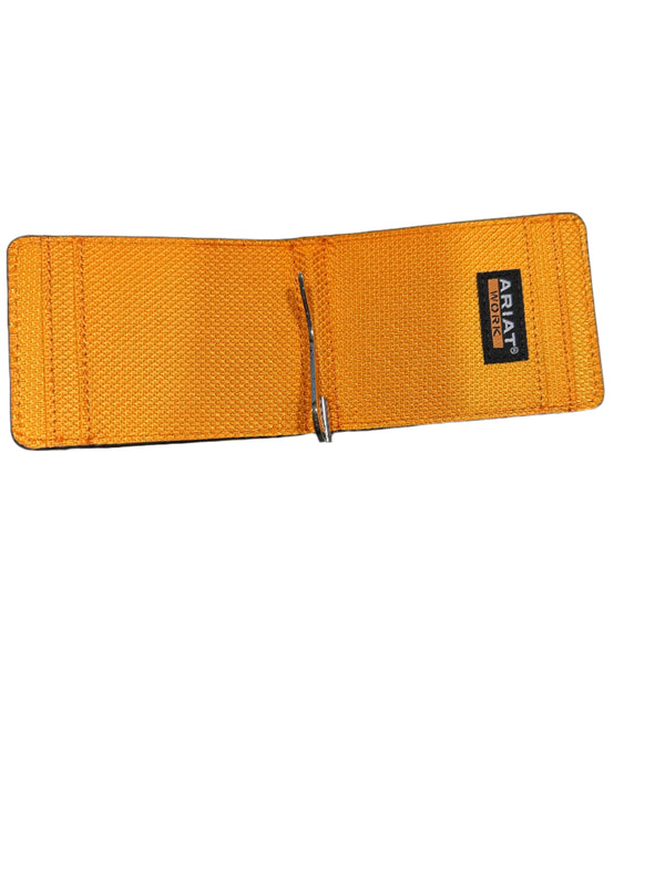 Ariat Rodeo Work Heather Bi-Fold Money Clip Wallet - A3402706