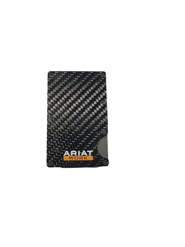 Ariat Rodeo Work Carbon Fiber Print Utility Wallet - A3401101