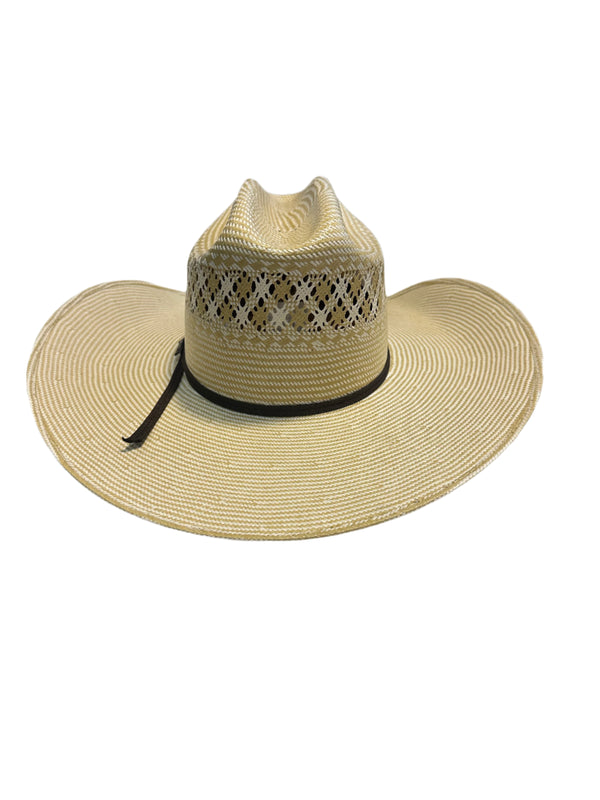 Twister 20X Straw Cattleman Crown Cowboy Hat - T73893