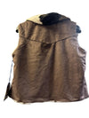 Panhandle Slim Ladies Microsuede and Cowhide Vest DW98C09316