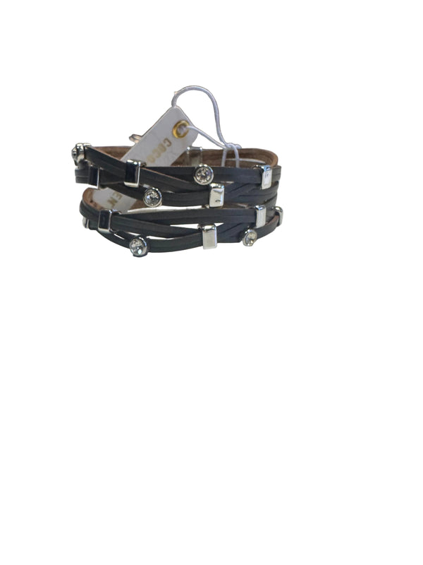 Coco + Carmen Cordelia Magnetic Grey Bracelet 2635342A