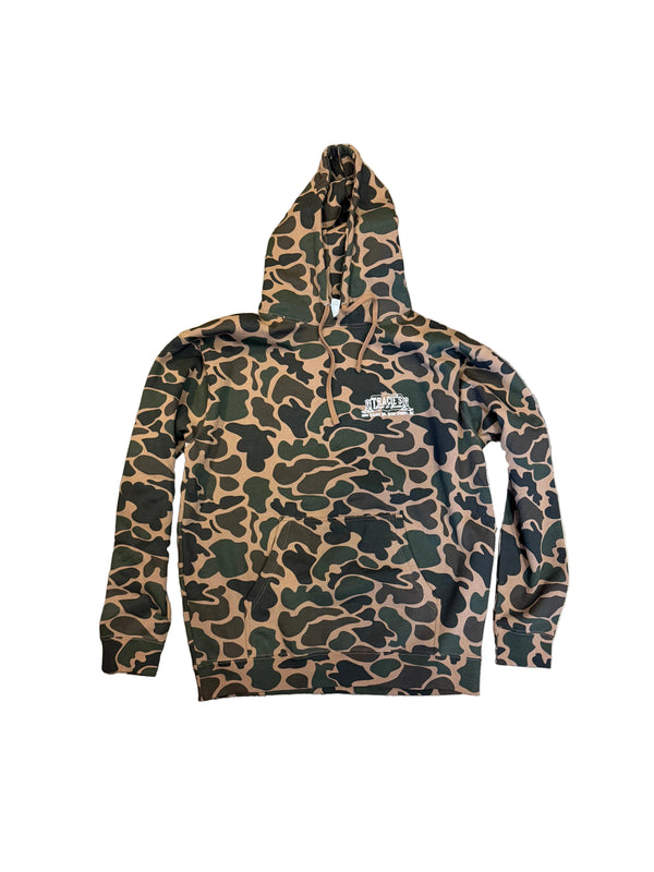 Tracie’s Boots and Buckles Duck Camo Unisex Hoodie