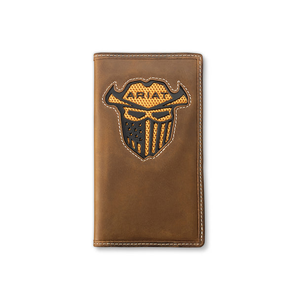 Ariat Rodeo Work Incognito Medium Brown Wallet - A3400644