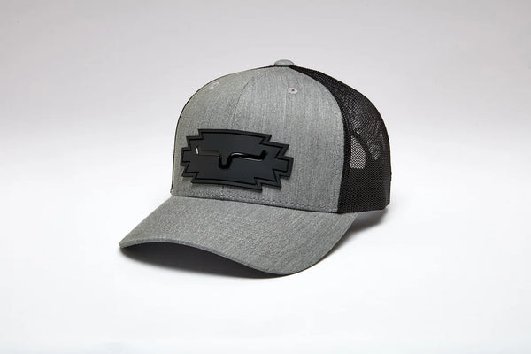 Kimes Ranch "Jerico" Trucker Hat - Gray - JericoGray