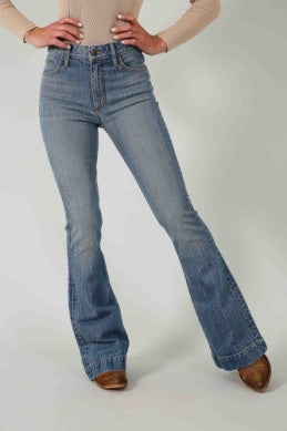 Kimes Ranch Ladies Jennifer Mid Wash Jeans