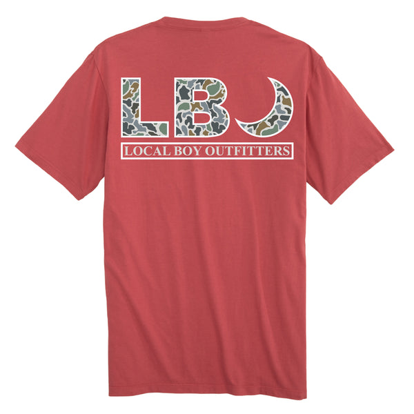 Local Boy Outfitters LBO Bluff Short Sleeve Tee Shirt - L1000526-BRC