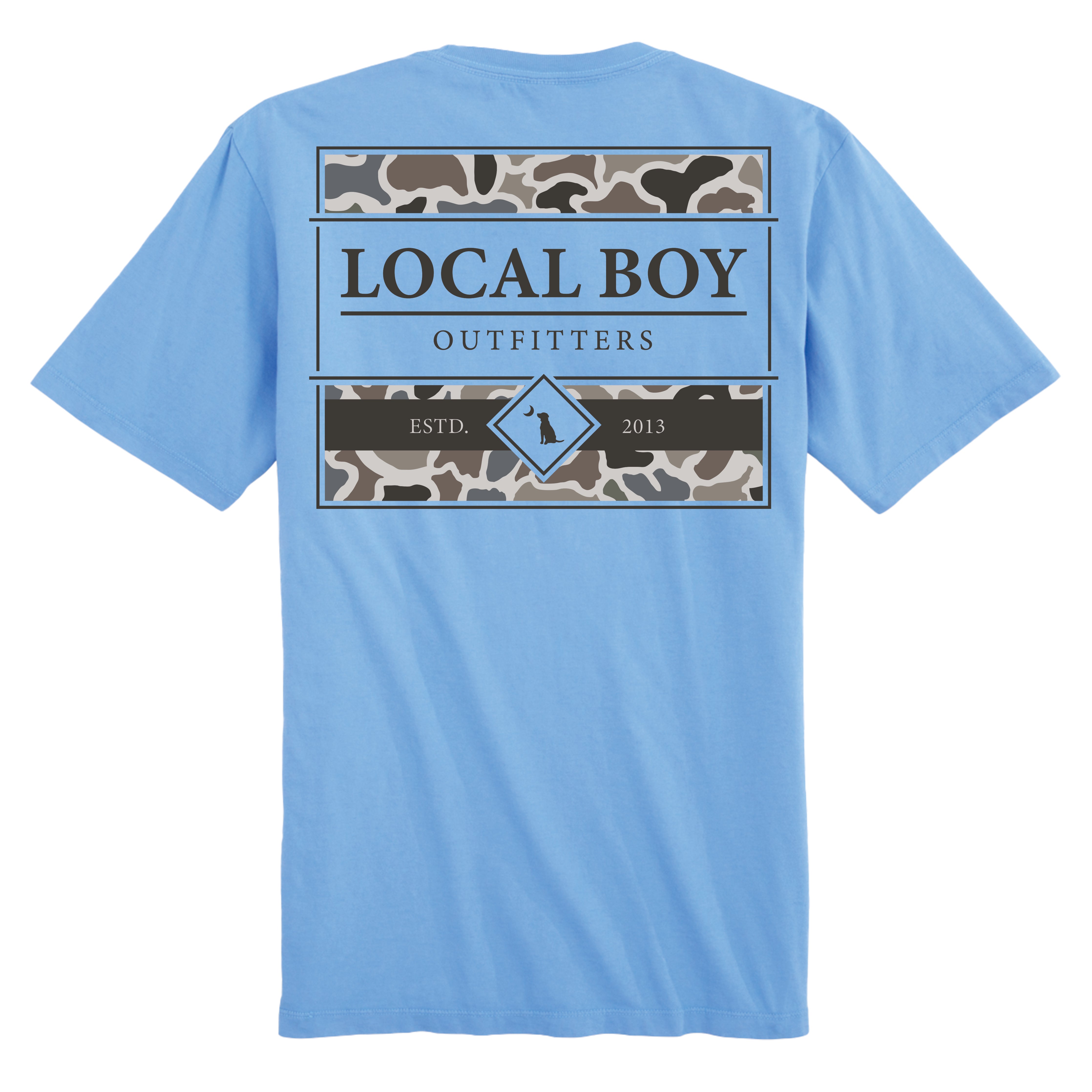 Local Boy Outfitters LCF Framed Fill Short Sleeve Shirt - L1000698-WDM