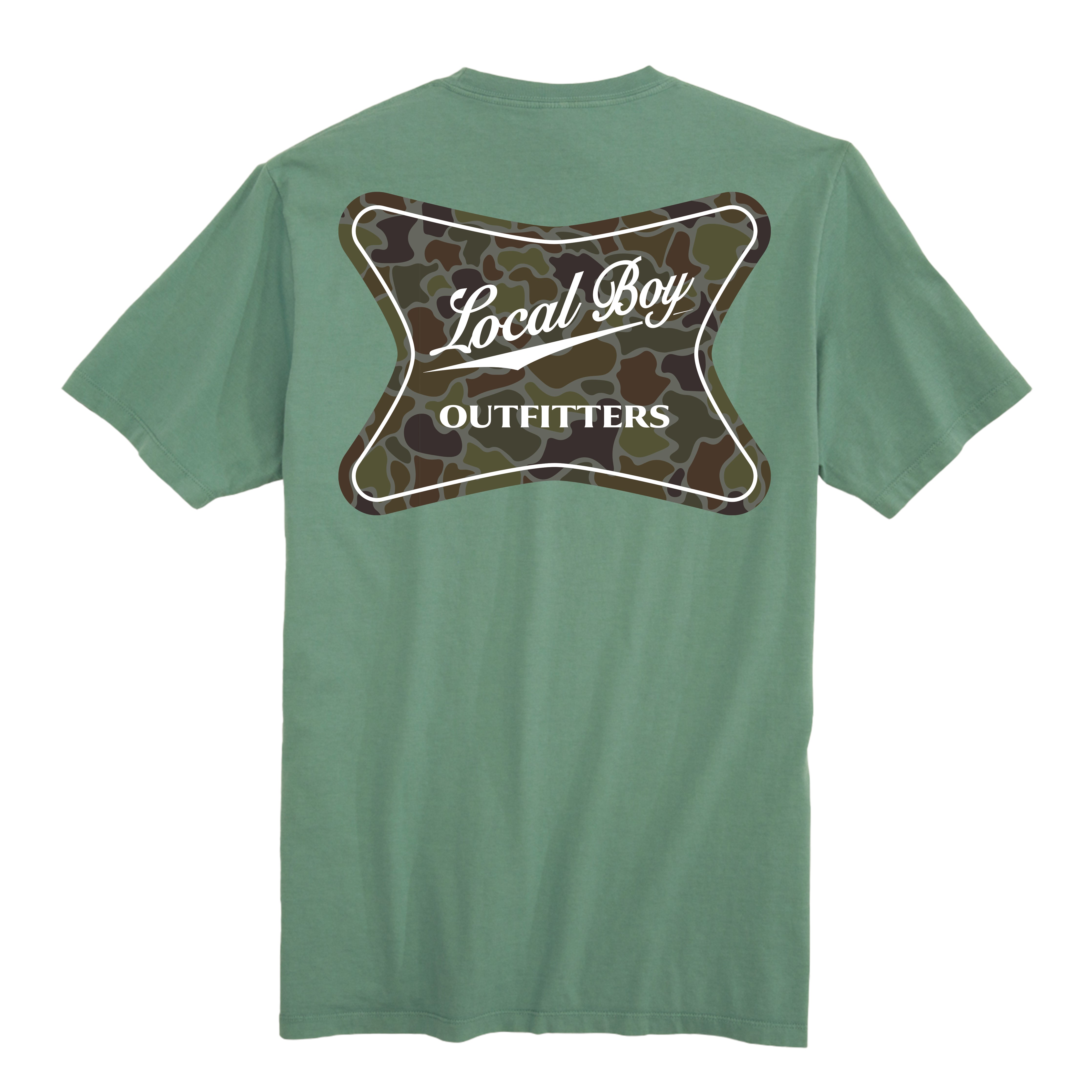 Local Boy Outfitters High Badge Short Sleeve Shirt - L1000707-LTG