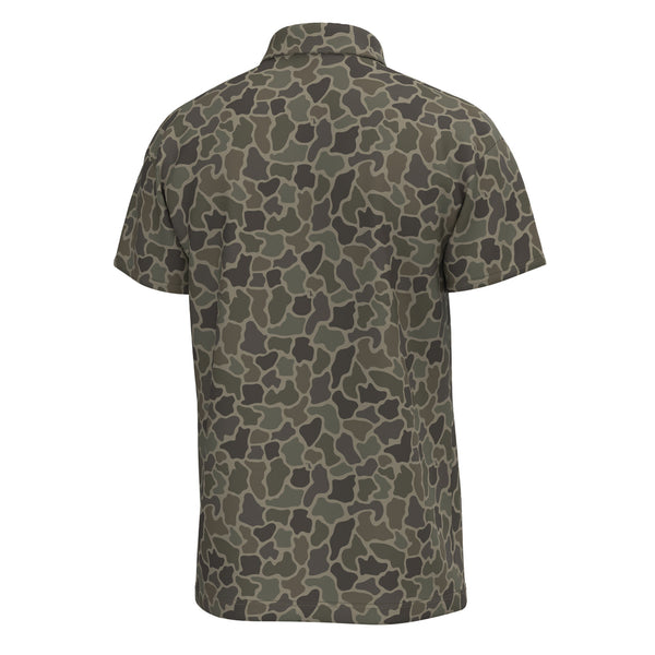 Local Boy Dirty Myrtle Polo - Brush Camo - L1200070-BCM