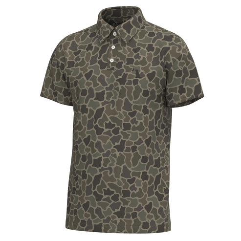 Local Boy Dirty Myrtle Polo - Brush Camo - L1200070-BCM