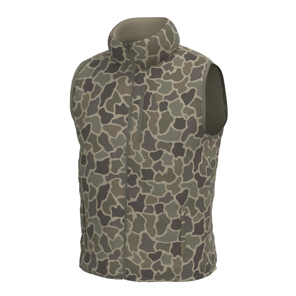 Local Boy Duck Down Vest - Brush Camo - L1300044-BCM