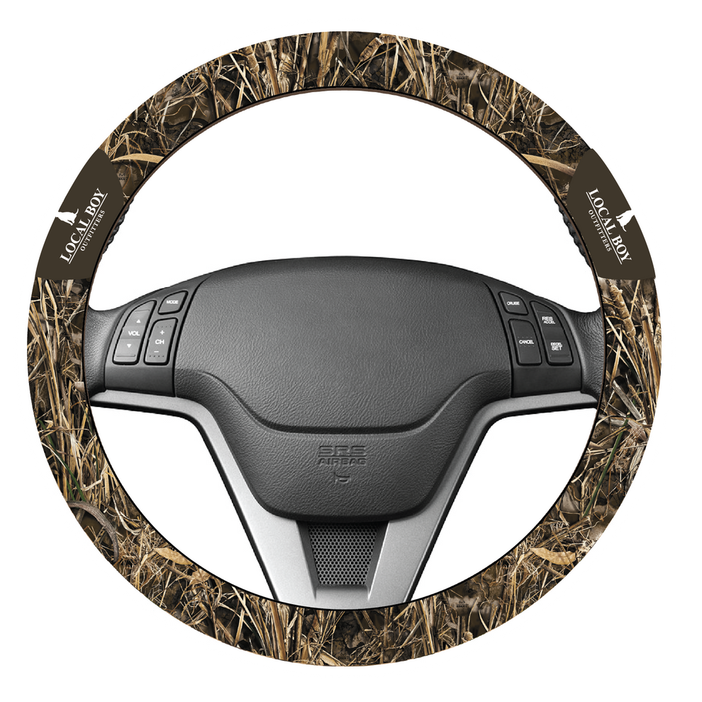 Local Boy Steering Wheel Cover - Realtree MAX 7 - L2100032-MAX7