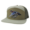 Local Boy Swamp Duck 7 Panel Hat - Light Sage/Sage - L3000404-LSS