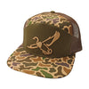Local Boy Plain Duck 7 Panel Hat - Old School Camo