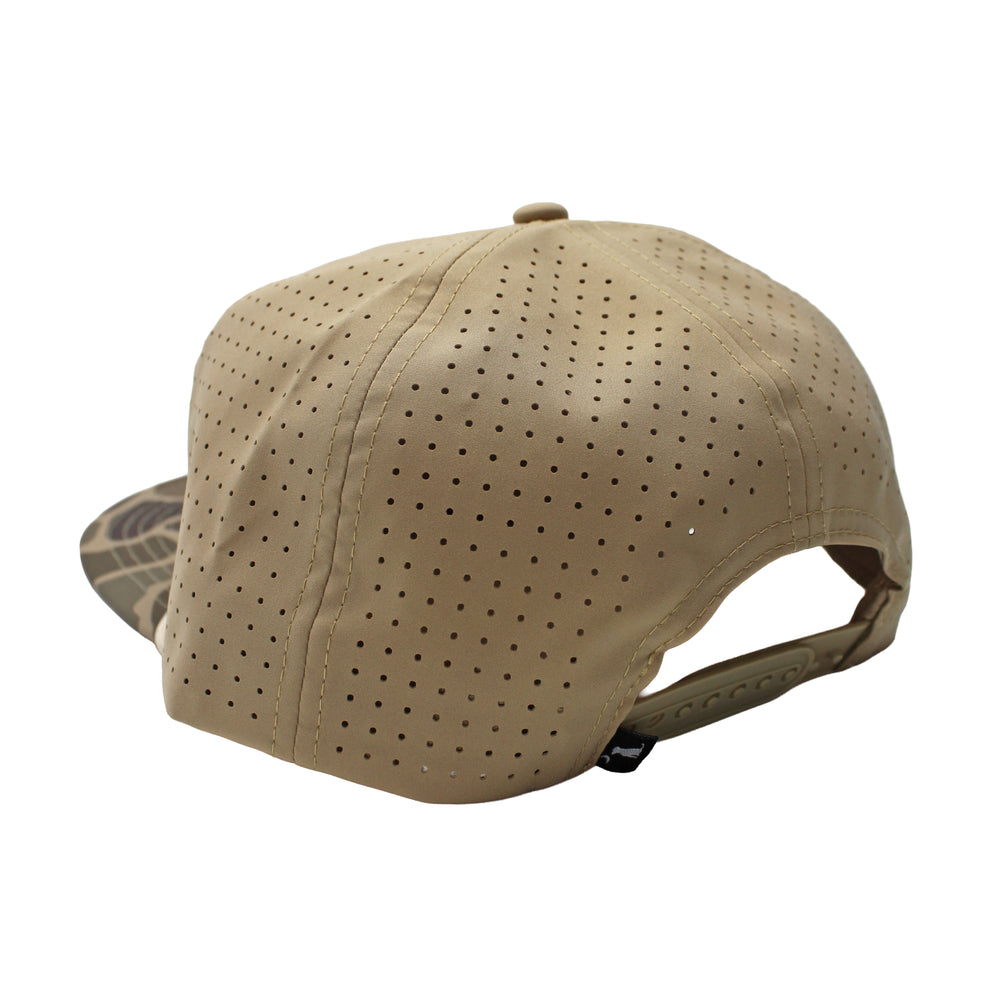 Local Boy Ascent Patch Low Profile Perforated Rope Hat - Khaki/Brush Camo