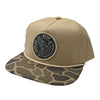 Local Boy Ascent Patch Low Profile Perforated Rope Hat - Khaki/Brush Camo
