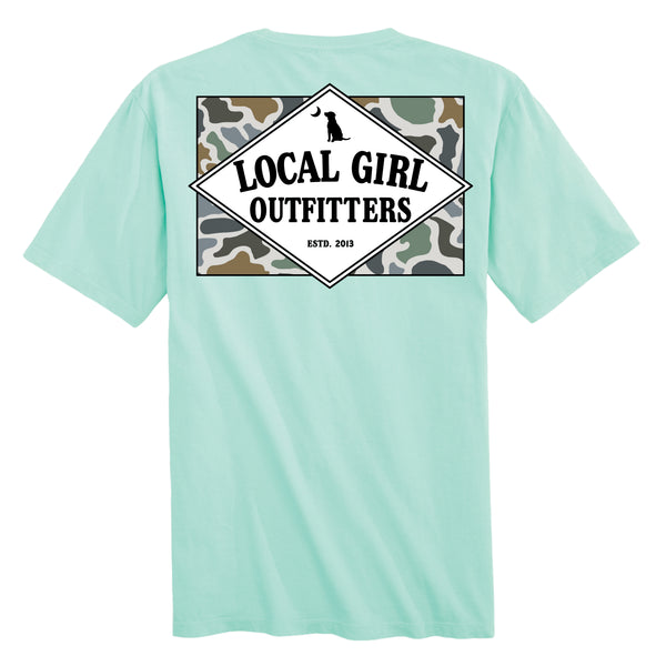 Local Girl Outfitters Founder's Flag Short Sleeve Shirt - L5100071-ISR