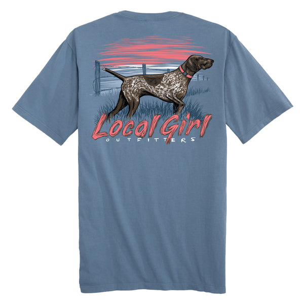 Local Girl Outfitters GSP Sunset Short Sleeve Shirt - L5100077-SLT