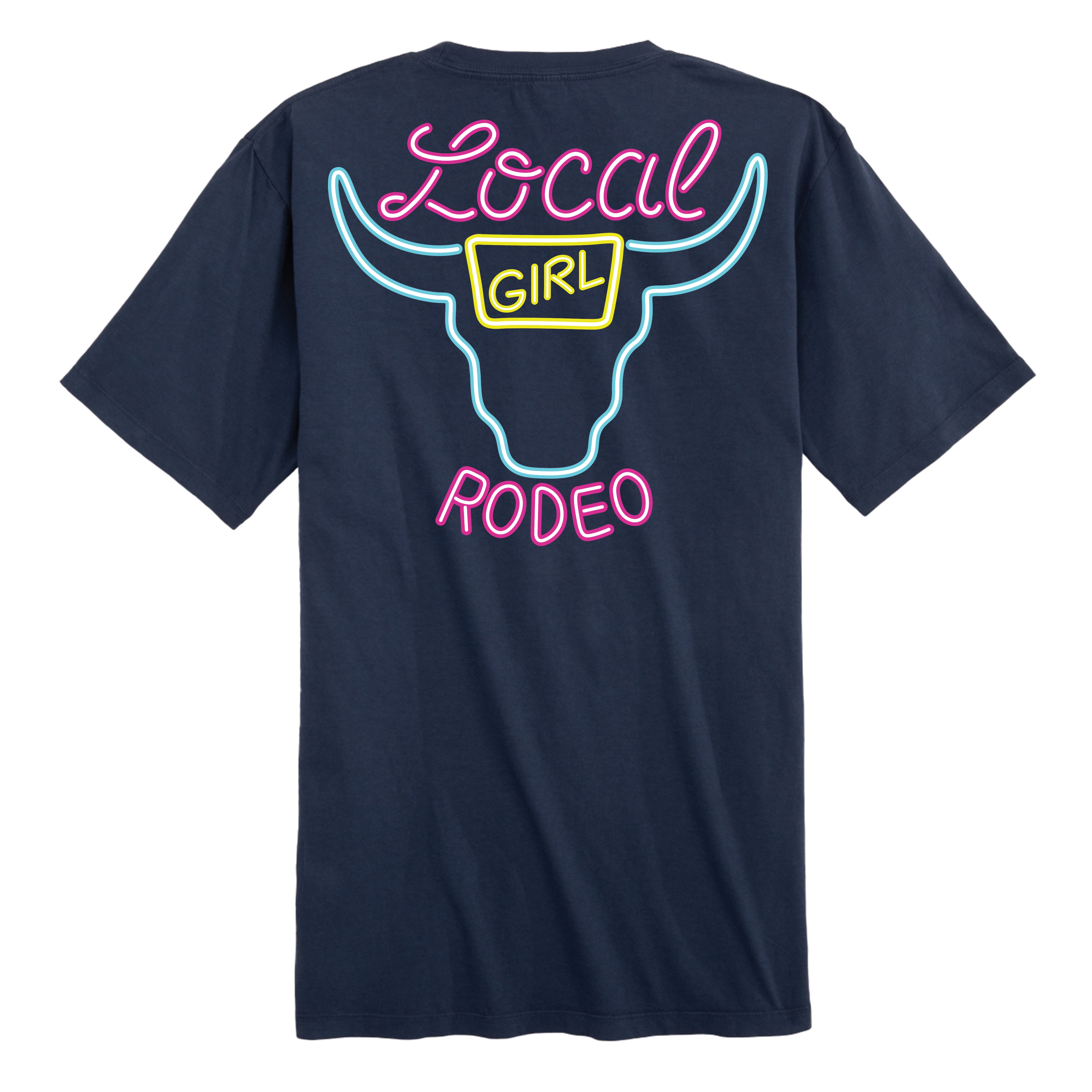 Local Girl Outfitters Neon Banquet Short Sleeve Shirt - L5100087-CNB
