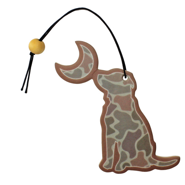 Local Girl Dog & Moon Air Freshener Forest Camo Desert