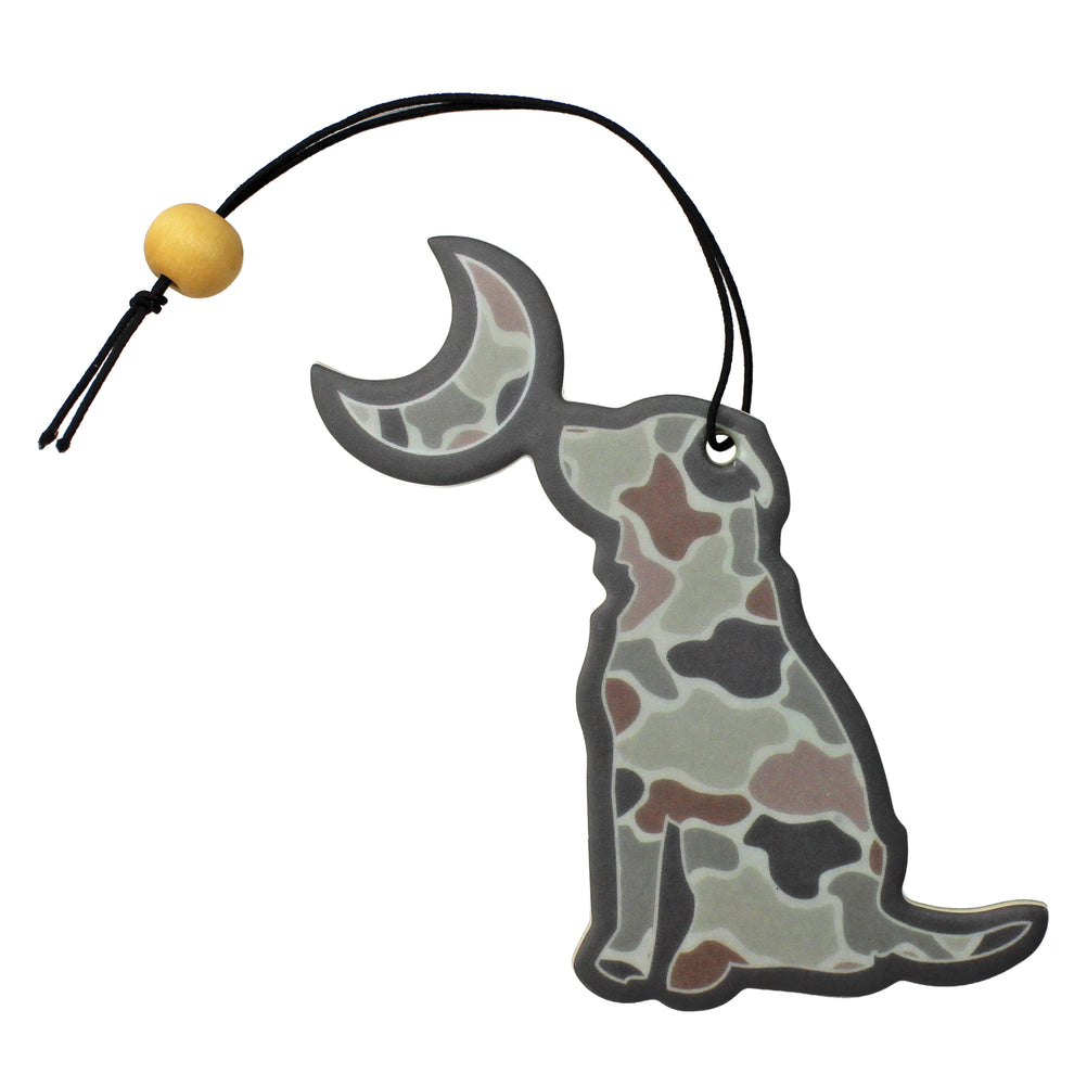 Local Girl Dog & Moon Air Freshener Forest Camo Flora