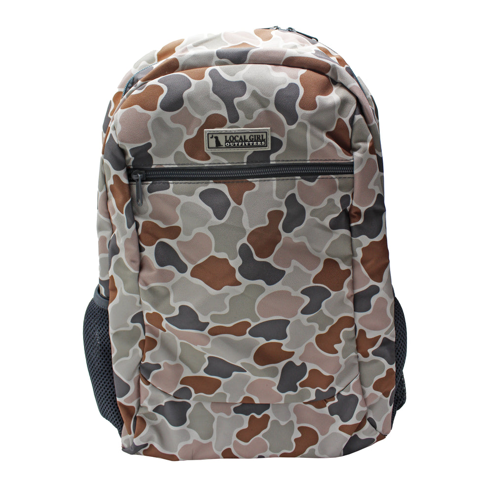 Local Girl Outfitters Forest Camo Flora Backback - L5210067-FCF