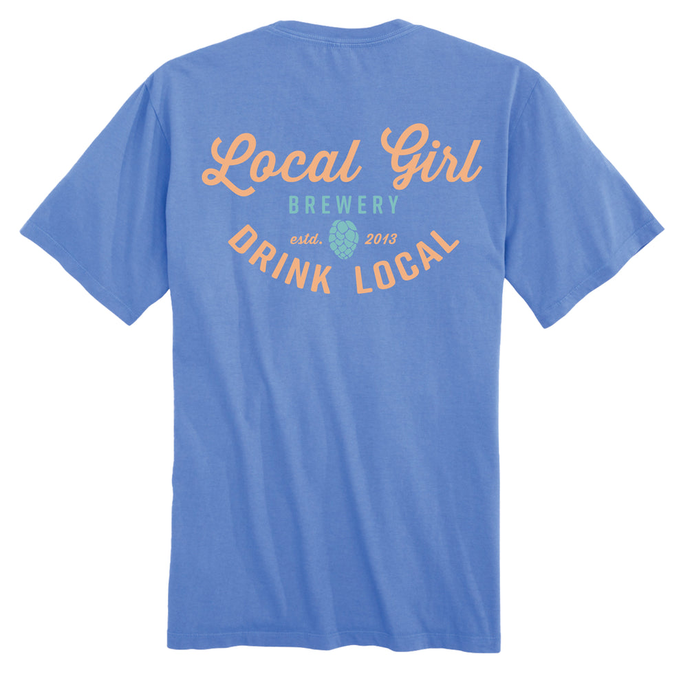 Local Girl Outfitters Brewery Short Sleeve T-Shirt - Marina