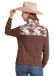 Panhandle Slim Ladies Cowhide Pullover - LW91T09688