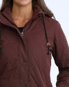 Cinch Ladies Barn Coat Purple - MAJ9903003