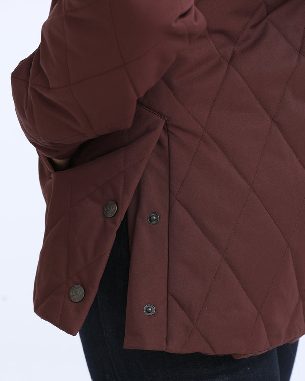 Cinch Ladies Barn Coat Purple - MAJ9903003