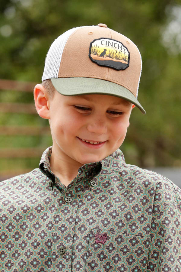Cinch Youth Cinch Logo Ball Cap-MCC0606037