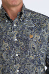 Cinch Men's Paisley Long Sleeve Shirt - MTW1106072
