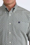Cinch Men's Geometric Short Sleeve Shirt - MTW1111517