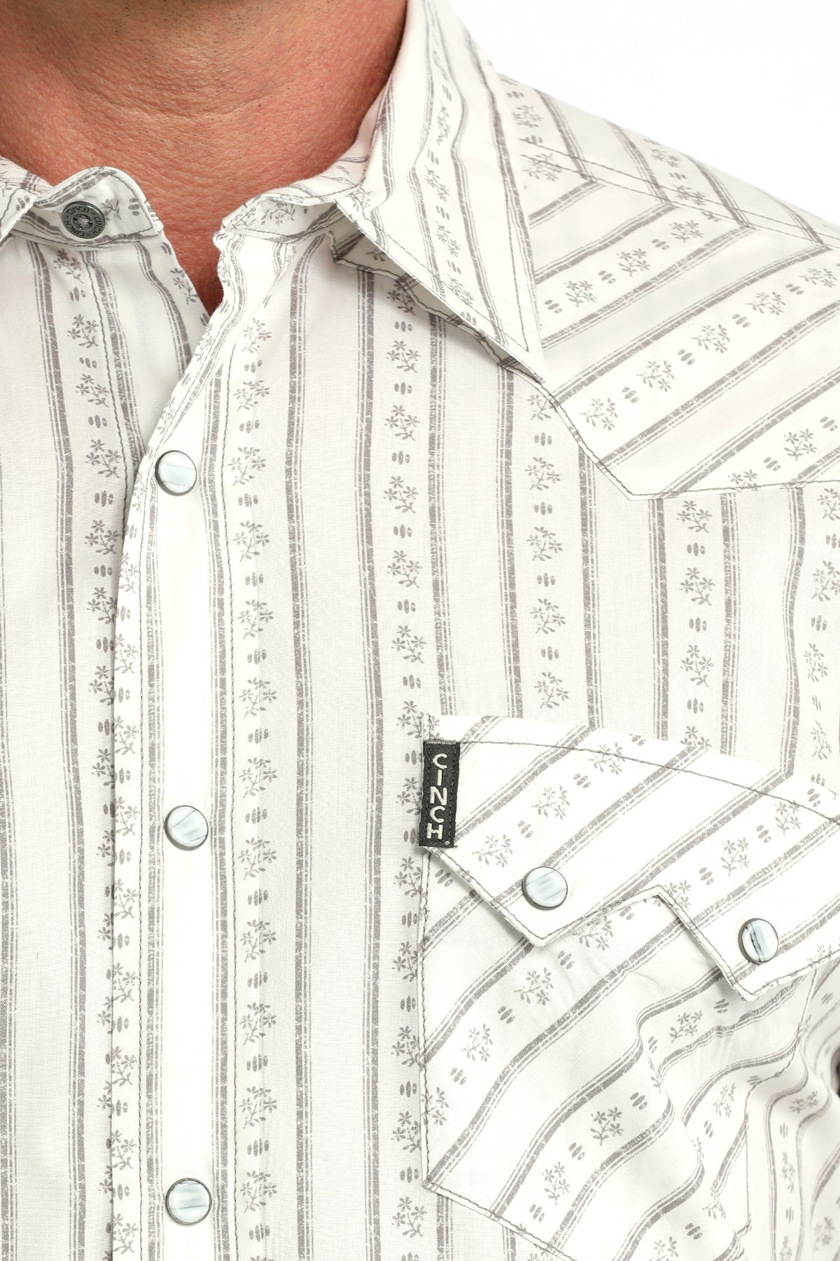 Cinch Men's Modern Fit Snap Front Western Shirt - MTW1301094