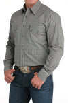 Cinch Men's Pattern Print Modern Fit Shirt-MTW1303086