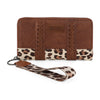 Wrangler Leopard Brown Print Wallet-WG102-W006LP-BR