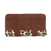 Wrangler Leopard Brown Print Wallet-WG102-W006LP-BR