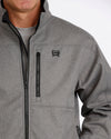 Cinch Men's Concealed Carry Bonded Jacket - Grey - MWJ1537008
