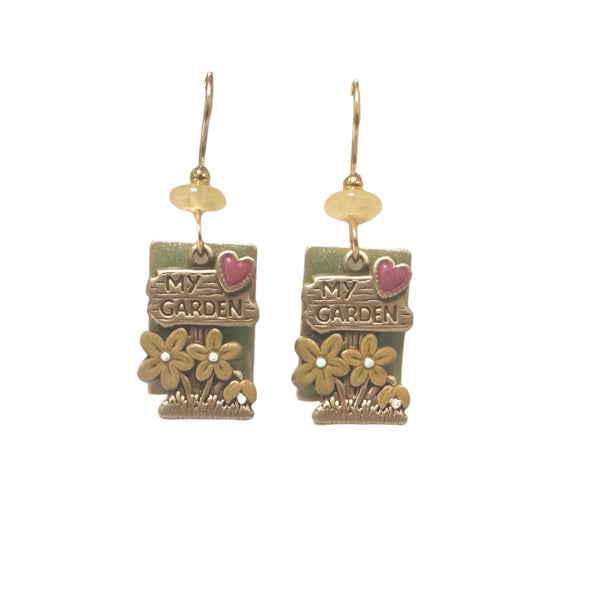 Silver Forest My Garden Earrings-NE-2162