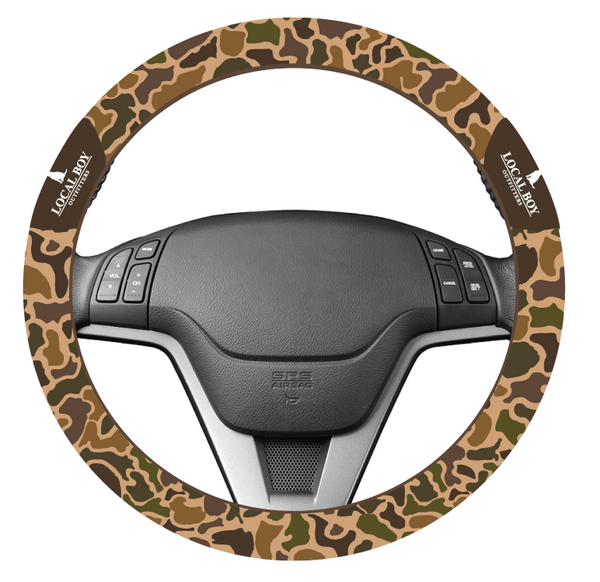 Local Boy Steering Wheel Cover - Old School - L2100032-OSC