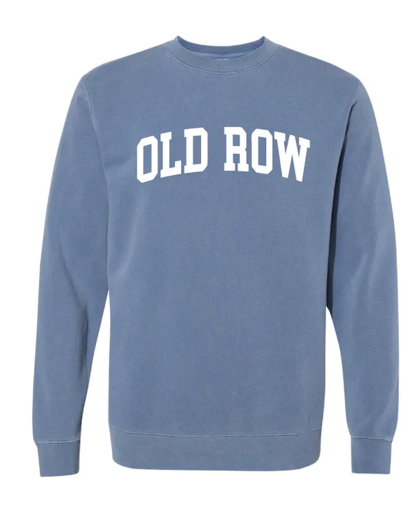 OLD ROW PIGMENT DYED PREMIUM CREWNECK - wrow2170