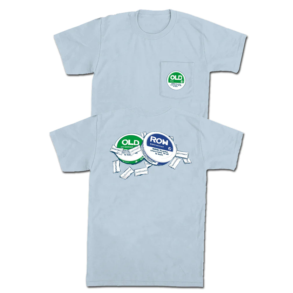 Old Row The Buzzin Pocket Tee - Chambray - WROW3118