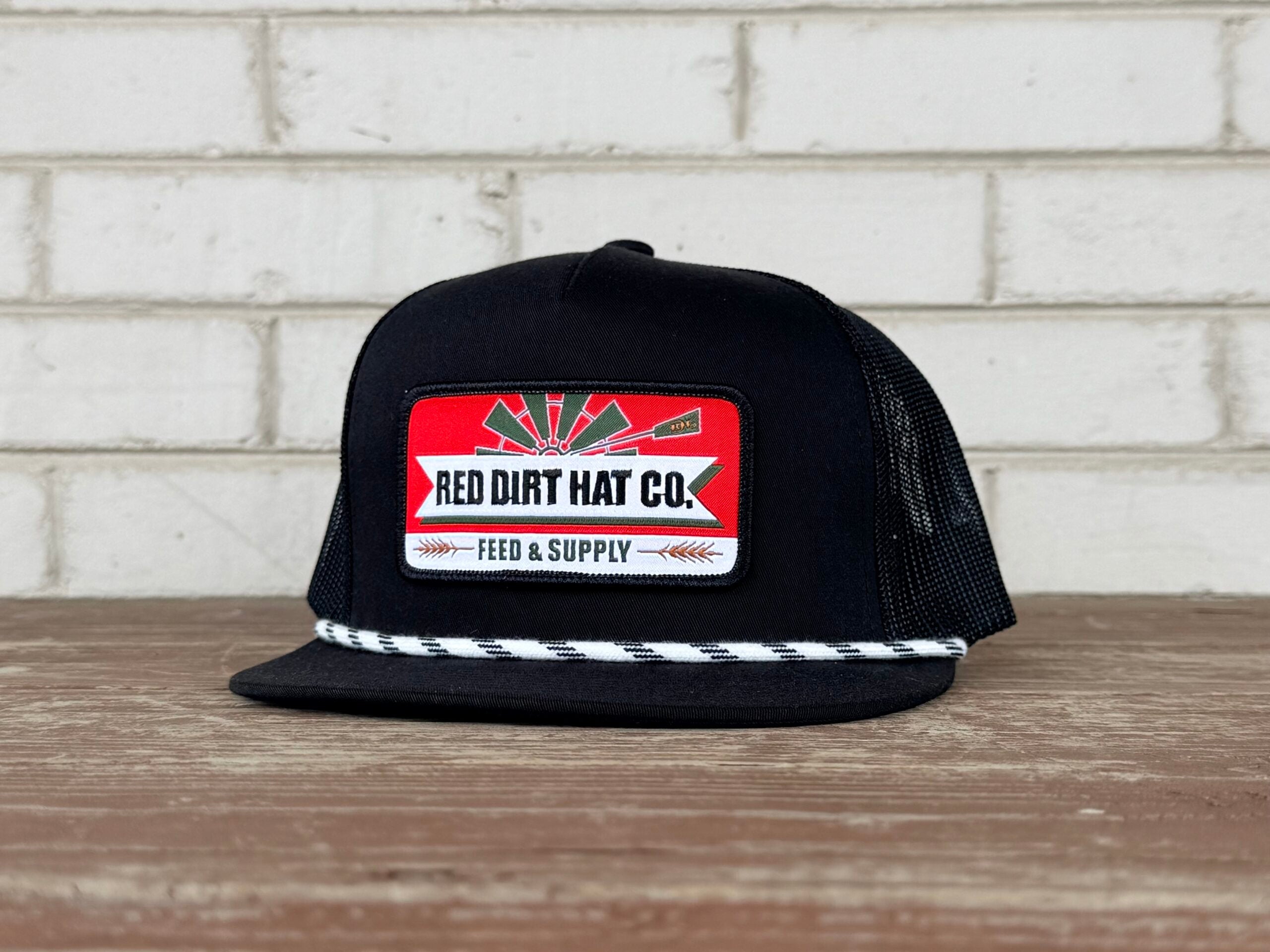 Red Dirt Feedin’ Time Flat Bill Hat - RDHC-583