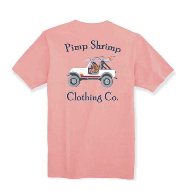 Pimp Shrimp Off-Road T-Shirt Pink