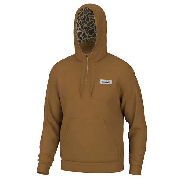 Local Boy Outfitters Quarter Zip - Rust - L1300040-RST