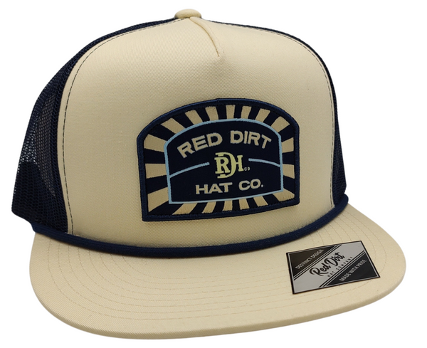 Red Dirt Conductor Stone and Navy 5 Panel - RDHC-346