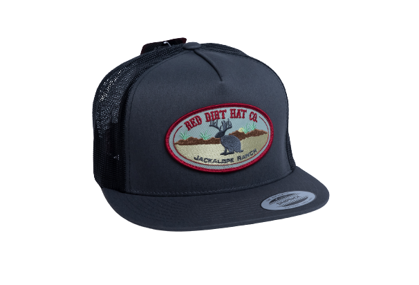 Jackalope Flat Brim Hat- Red Dirt Hat Co. RDHC-155