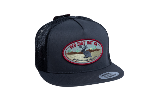 Jackalope Flat Brim Hat- Red Dirt Hat Co. RDHC-155