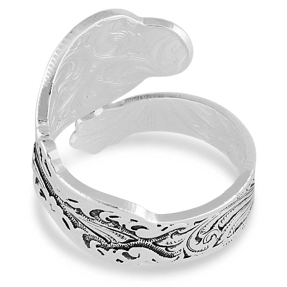 Montana Silversmiths Timeless Heirloom Spoon Ring RG5069B