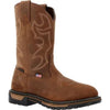 Rocky Men's Original Ride USA Made Steel Toe Western Work Boots RKW0419